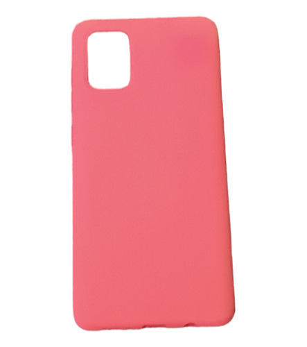 Silicon Case Felpa + Vidrio Full 9d Samsung A71