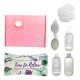 Kit Caja Regalo Mujer Spa Jazmín Set Relax N15 Disfrutalo