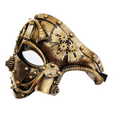 Máscara Steampunk Cosplay Acessórios Máscara Role Play