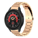 Pulseira Gomada Aço Inoxidável Para Galaxy Watch5 Pro 45mm