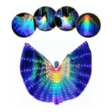 Disfraz De Baile Light Up Wings Con Led De Colores Para Adul