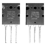 10 Par Transistores 2sc5200/2sa1943 Original Toshiba + Micas