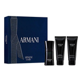 Armani Code Pour Homme Kit Edt 75ml + Pós Barba + Gel De Banho
