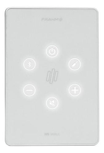 Amplificador De Parede Frahm Touch G5 60w Som Ambiente Cor Branco Potência De Saída Rms 60 W
