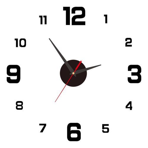 ' Reloj 3d Con Diseño De Relojes, Cuarzo, 2022, Para Pared,