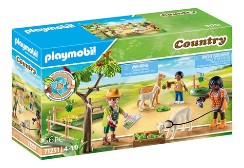 Playmobil 71251 Paseo Con Alpacas Country 56 Piezas Pg