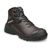 Bota De Seguridad Marca Riverline Mod Eln Café 