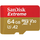 Sandisk Extreme Micro Sdxc 64gb 160mb/s U3 C10 V30 A2