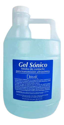 Gel Conductor Sónico 2.5 L Dermik