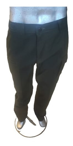 Pantalon Tactico Modelo Cargo Color Verde