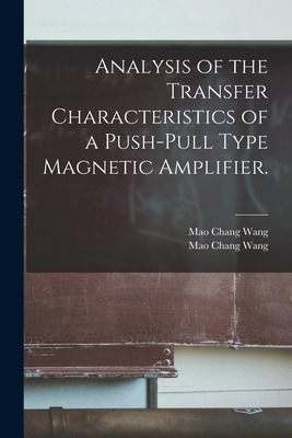 Libro Analysis Of The Transfer Characteristics Of A Push-...