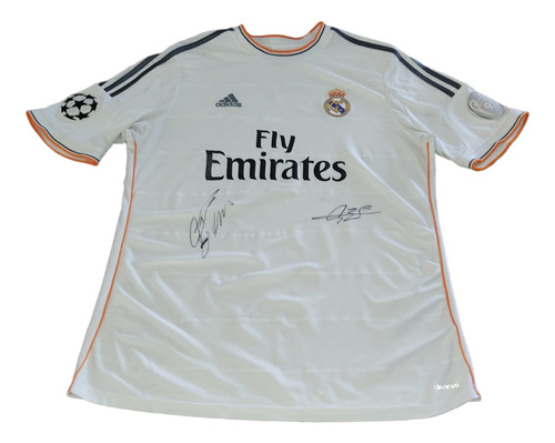 Jersey Real Madrid 2013 Firmada Cristiano Ronaldo Y Bale