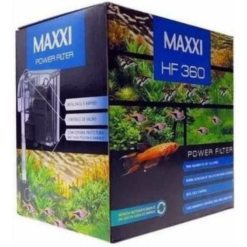 Maxxi Filtro Externo Hf-360 360l/h Para Aquários De Até 120l 220v
