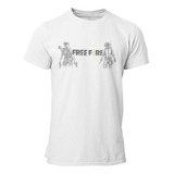 Camiseta Camisa Estampada Gamer Free Fire Jogo App 3
