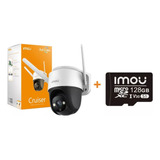 Cámara Ip Imou Cruiser 4mp Full-color Led30m + Micro Sd 128g