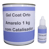 Gelcoat  Orto Amarelo Para Fibra De Vidro 1  Kg