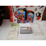 World Heroes 2 De Super Famicom Con Caja,manual Y Folletos