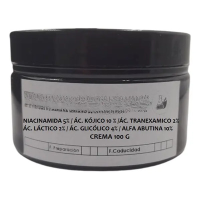 Niacinamida 5%-ác. Kójico 10%-alfa Arbutin 10% 100g | Envío gratis