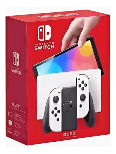 Consola Nintendo Switch Oled Blanco 64gb 4gb Ram Portátil | Envío gratis