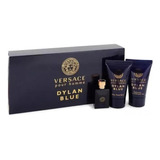 Versace Dylan Blue Pour Homme Conjunto 3 Peças Em Miniatura Gênero Masculino