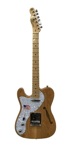  Guitarra Electrica Sx Telecaster Zurda Semi Hollow Ash 