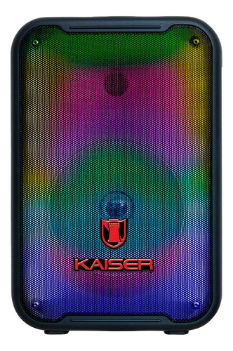 Bafle Kaiser 8 PuLG 6200w Pmpo Luz Multicolor Ksw-7007