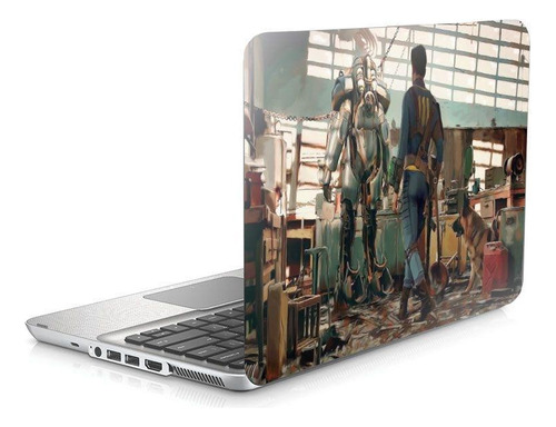 Skin Adesivo Protetor Para Notebook 15 Fallout 4 B12