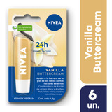 Nivea Protector Labial Vainilla Buttercream X 4,8 Gr Pack X6