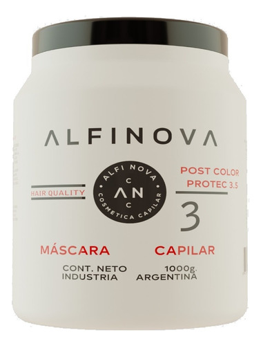 Mascara Capilar Post Color X 1 Kg Tipo Fidelite - Alfinova