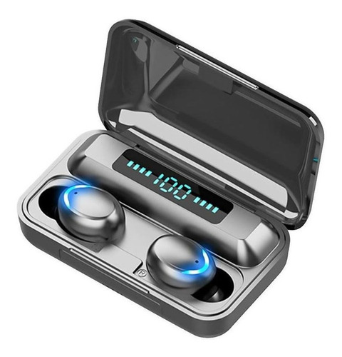 Audífonos Inalámbricos F9 Bluetooth Deportivos Color Negro