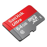Tarjeta Memoria Sandisk Ultra 64gb Clase 10 100mb/s
