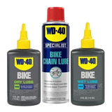 Kit Todas Las Condiciones +lubricante Seco-húmedo Bike Wd-40