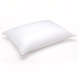 Almohada Hipoalergénica De Pluma De Ganso Blanca Suave - Co