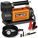 All-top Air Compressor Kit, 12v Portable Inflator