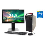 Desktop Lenovo Intel Core I5 4gb Ram 240gb + Monitor 21 Pol