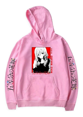 Sudadera Anime The Quintessential Quintuplets Nakano Miku