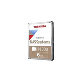 Toshiba N300 6tb Nas 3.5 Pulgadas Disco Duro Interno