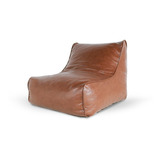 Puff Sillon Leather Grande Lavable Hogar Cuarto Sala Sofa