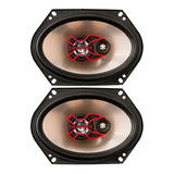 Auto Falante 5x7 57 Bravox 100w Rms Par Triaxial B3x57x