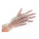 Caja De Guantes De Vinil Claros Globusman 100pzs Mediano