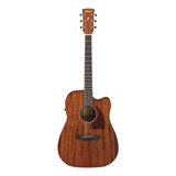 Violao Ibanez Pf12mhce-opn Folk Mahogany Eletro Acustico