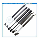 6x Hood+liftgate+window Lift Support Gas Shock For Jeep Ecc1