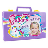 Valija Juliana Make Up Maquillaje Unicornio Grande Original