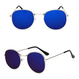 Gafas De Sol Casual Redondas Unisex 