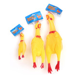 3 Pet Screaming Chicken Resistente A Quedas