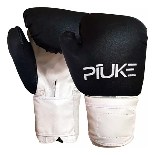 Guante Box Boxeo Sparring Kick Boxing Eco Cuero Ajustable