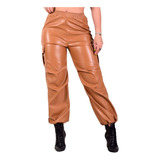 Pantalon Engomado Cargo Elastizado, Cintura Elastizada