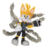 Sonic Prime Boscage Maze Boneco Tails Nine 13 Cm Sunny 4246