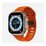 Pulseira Sport P/ Apple Watch 42mm 44mm 45mm 49mm - Laranja