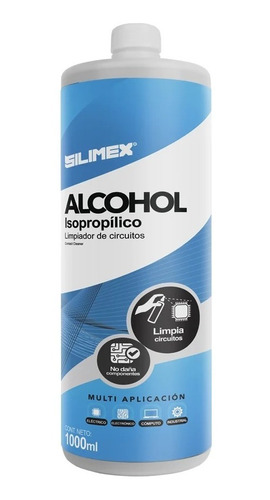 Alcohol Isopropilico Envase De 1 Lt Silimex